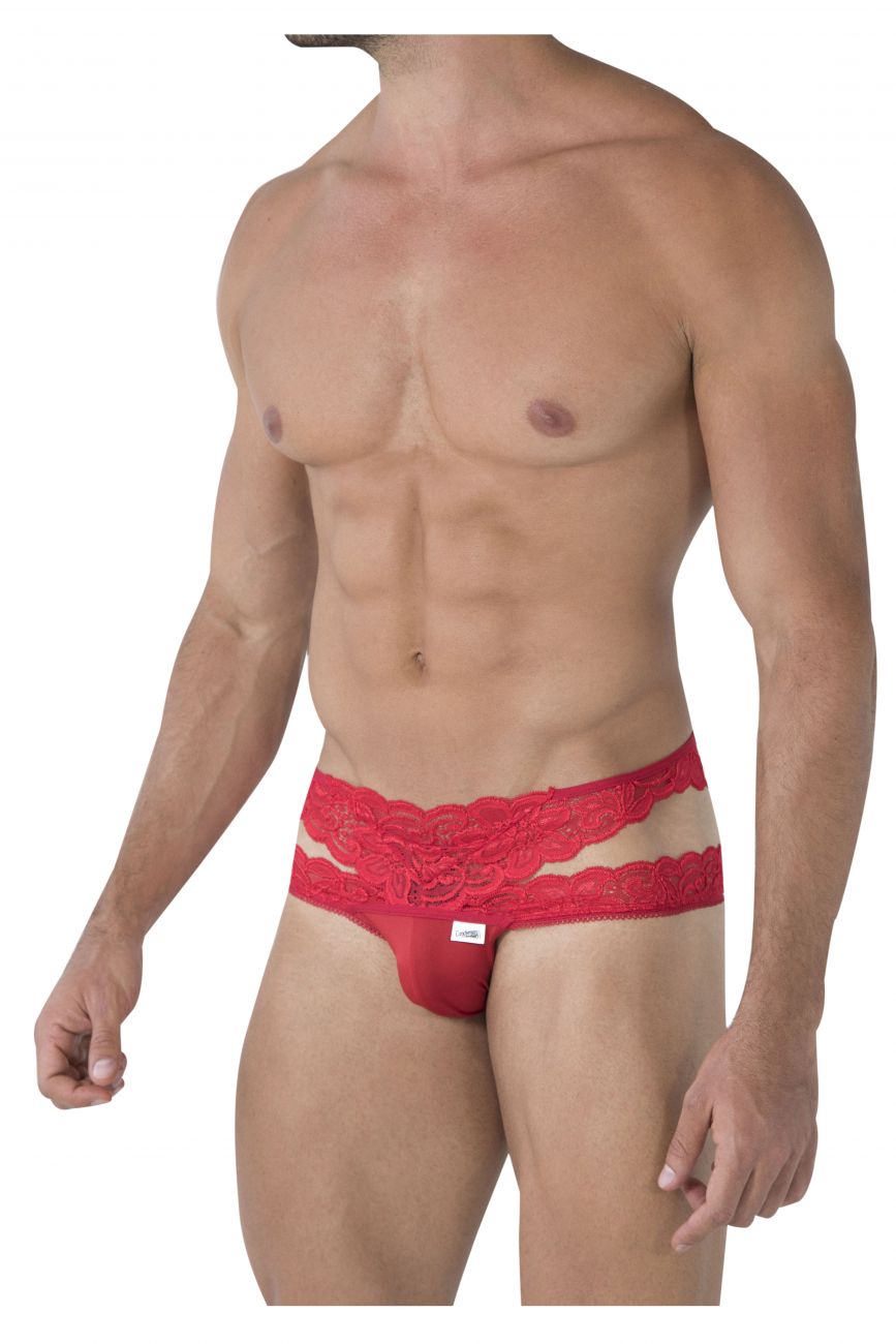 CandyMan 99487 Lace Double Bikini Red