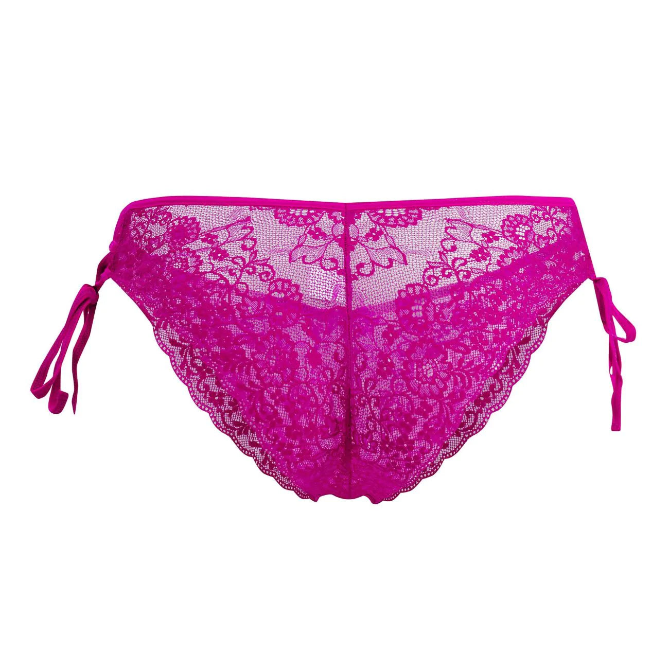 CandyMan 99488 Side Tie Lace Bikini Fuchsia