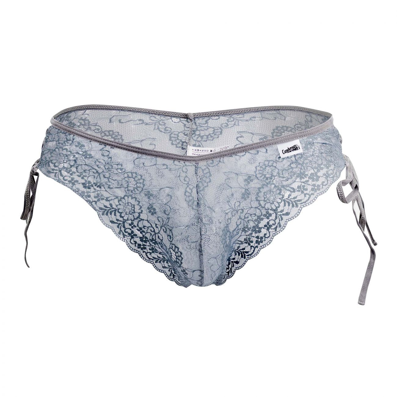JCSTK - CandyMan 99488 Side Tie Lace Bikini Gray