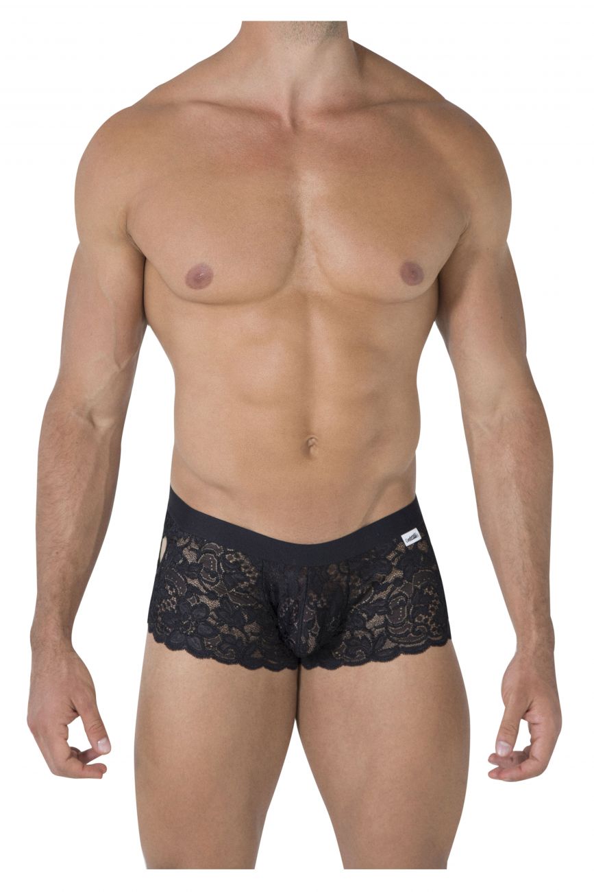 CandyMan 99491 Heart Lace Trunks Black