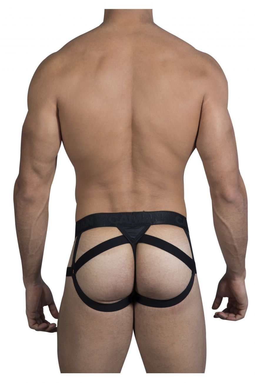 CandyMan 99494 String Jockstrap Black