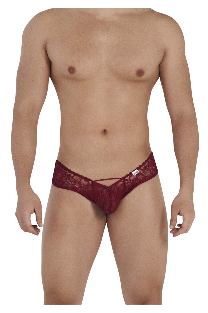 JCSTK - CandyMan 99535 Bow Jockstrap Burgundy