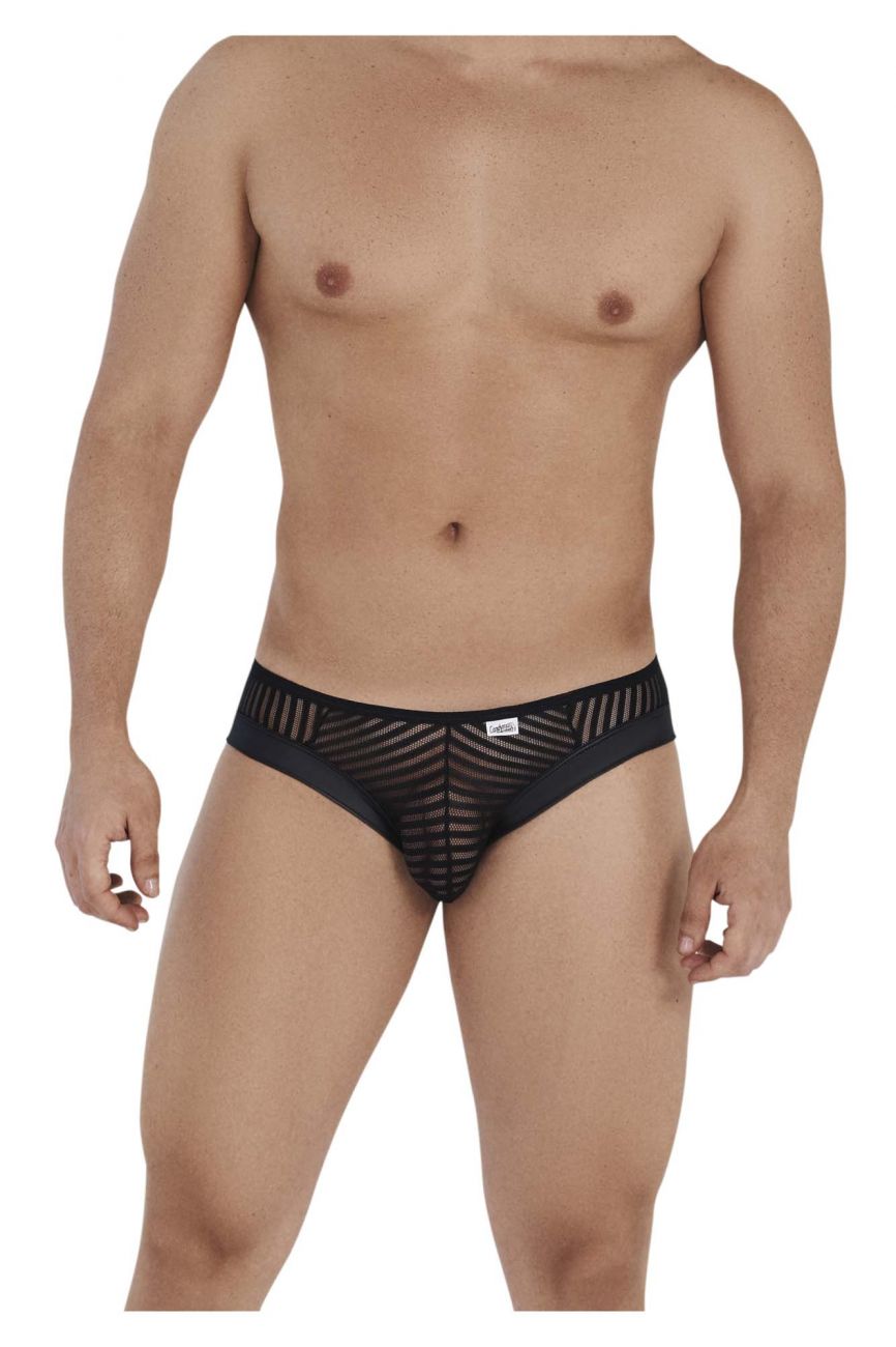 CandyMan 99545 Stripes Briefs Black