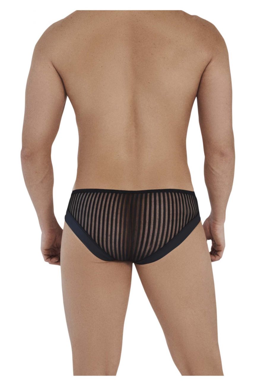 CandyMan 99545 Stripes Briefs Black