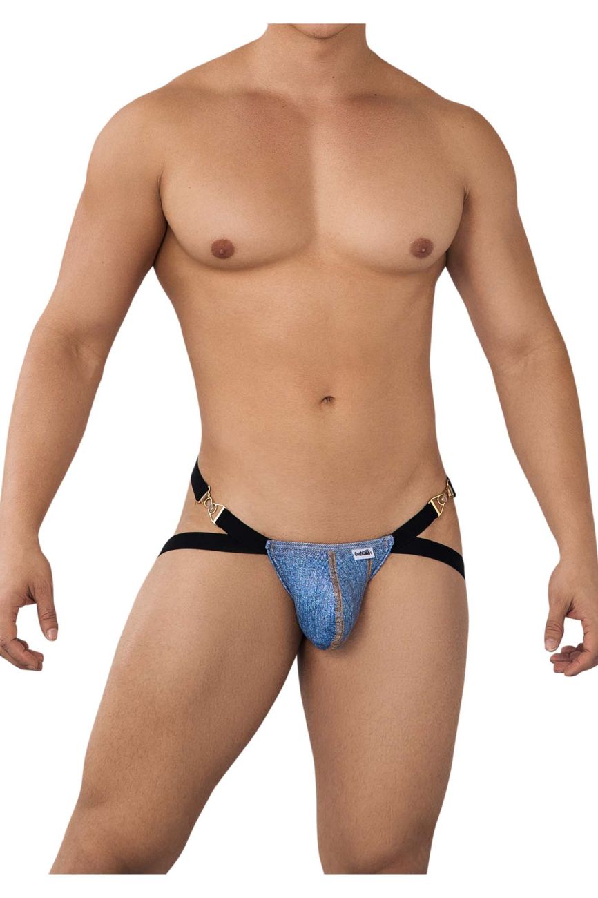 CandyMan 99638 Denim Jockstrap Blue