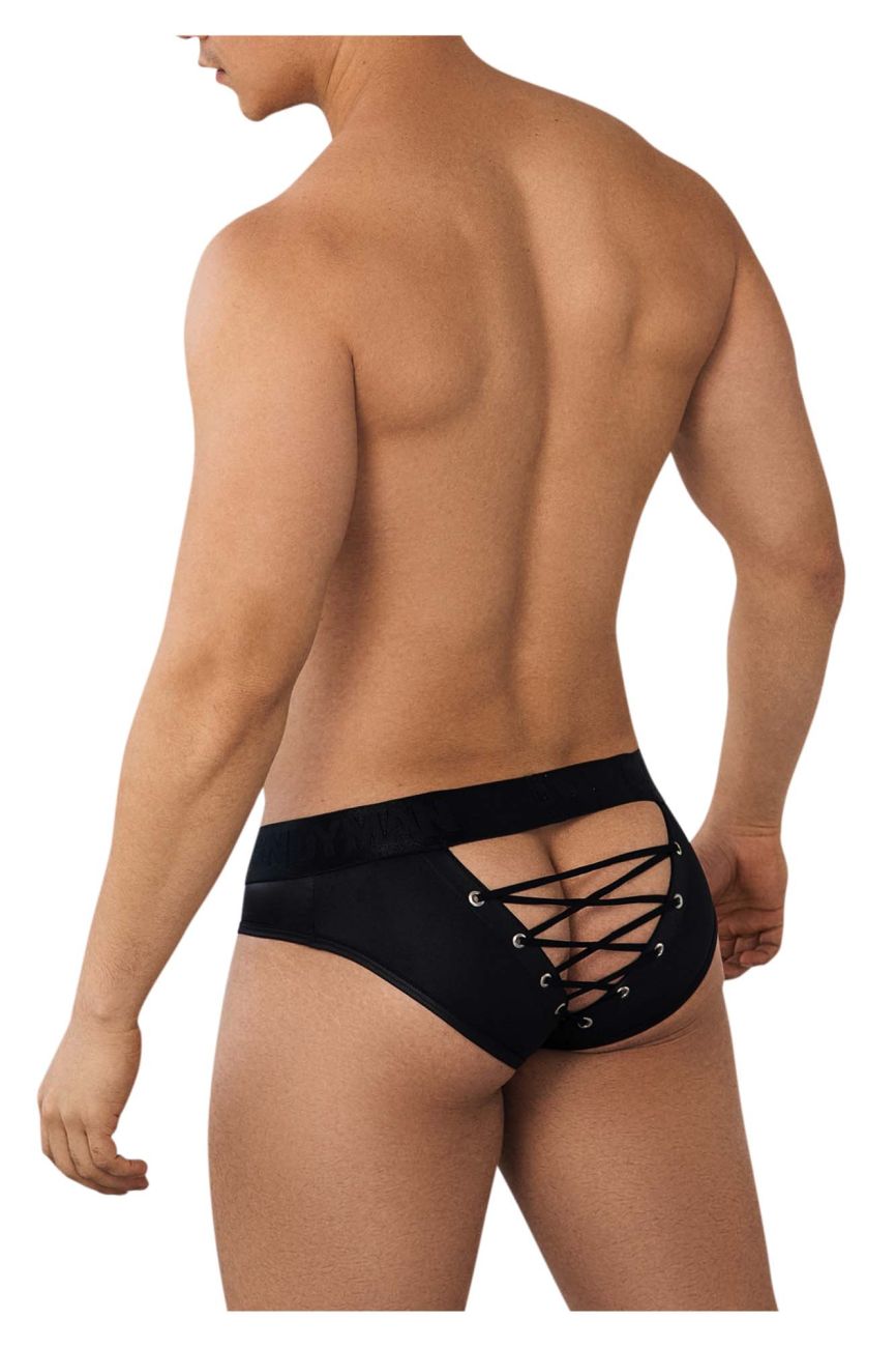 CandyMan 99641 Shorty Briefs Black