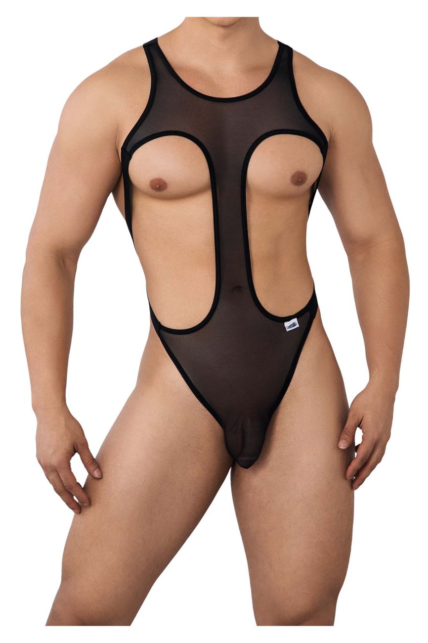 JCSTK - CandyMan 99643 Mesh Bodysuit Black