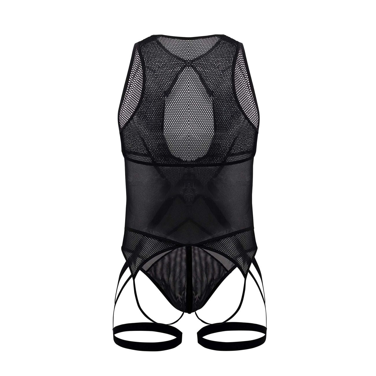 JCSTK - CandyMan 99650 Mesh Bodysuit Black