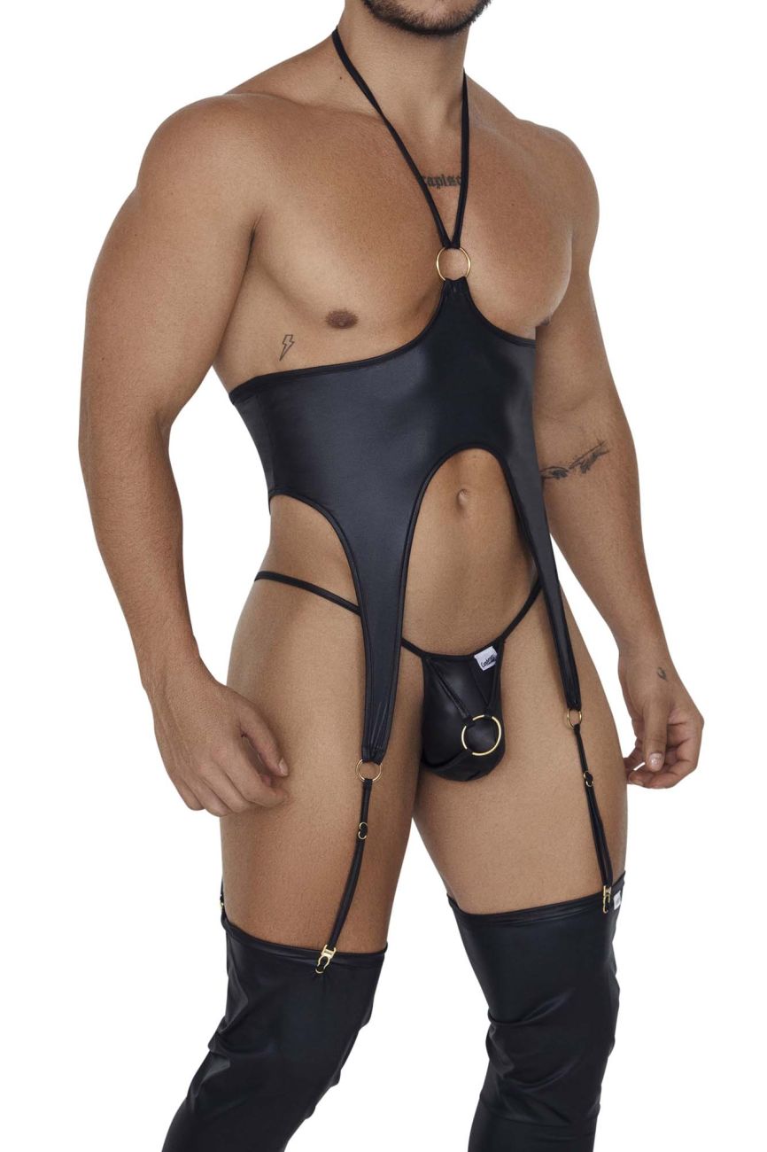 CandyMan 99656 Sexy Harness Jock Black