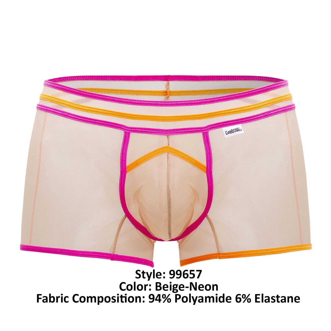CandyMan 99657 Tulle Trunks Beige Neon