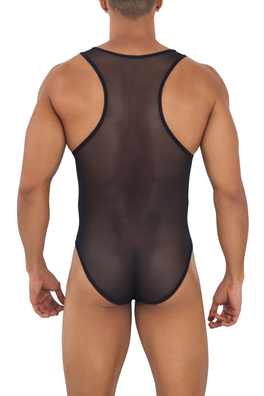 CandyMan 99725 Work-N-Out Bodysuit Moonlight Blue