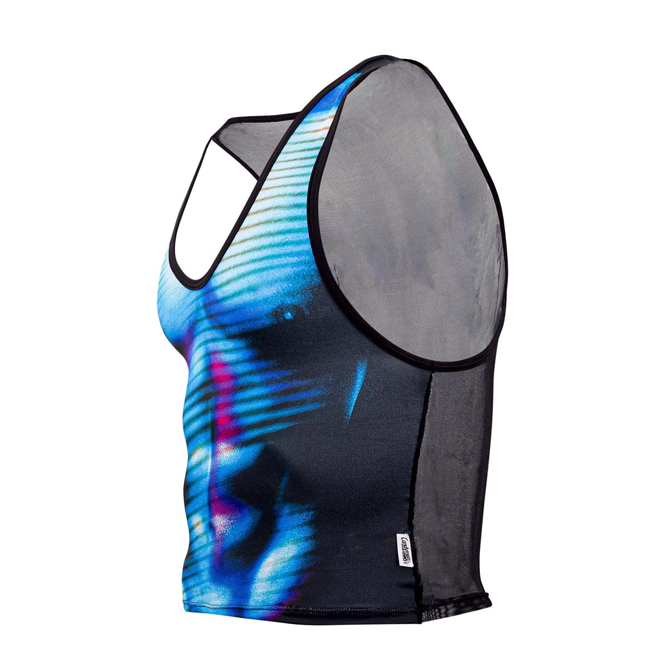 CandyMan 99726 Work-N-Out Top Moonlight Blue