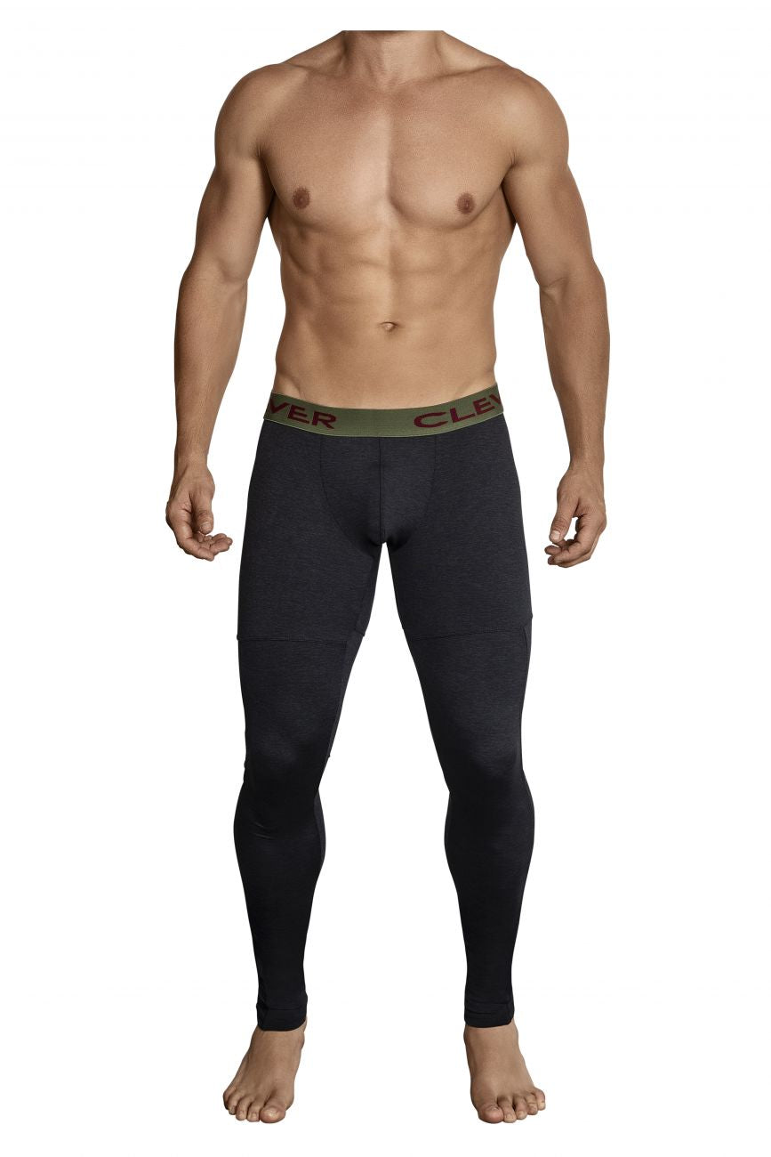 Clever 0314 Gordiano Athletic Pants Black