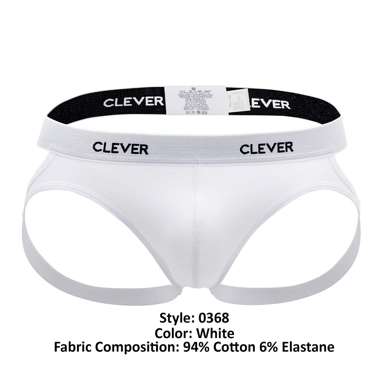 Clever 0368 Skill Jockstrap White