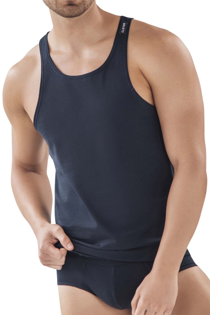 Clever 0394 Progress Tank Top Black