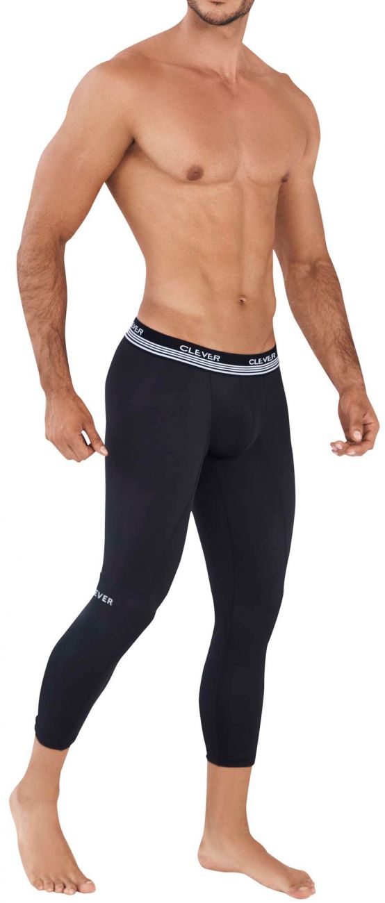 Clever 0423 Reaction Athletic Pants Black