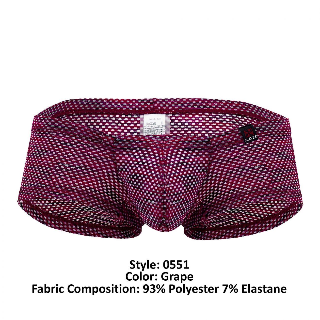 Clever 0551-1 Stefano Trunks Grape
