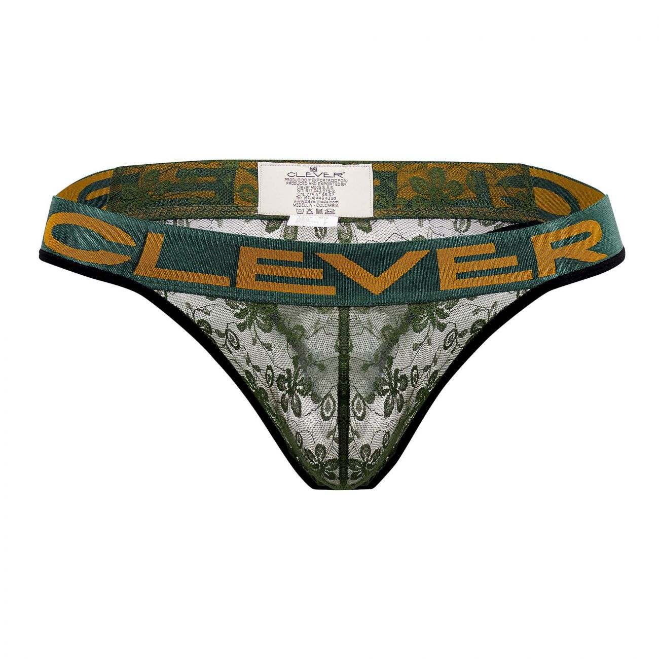 Clever 0581-1 Fantasy Thongs Green