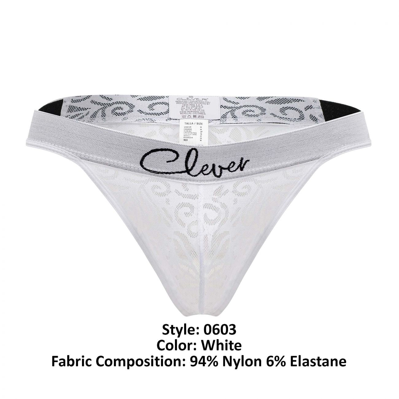 Clever 0603-1 Ideal Thongs White