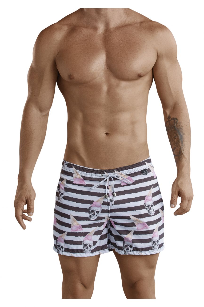 Clever 0672 Skulls Atleta Swim Trunks