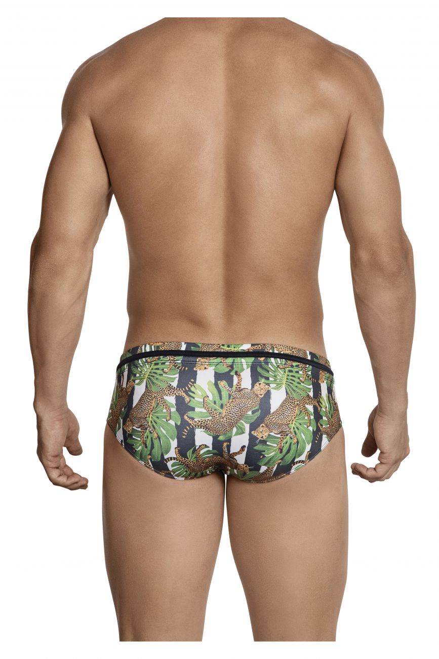 Clever 0690 Emiliano Swim Briefs Green Multi