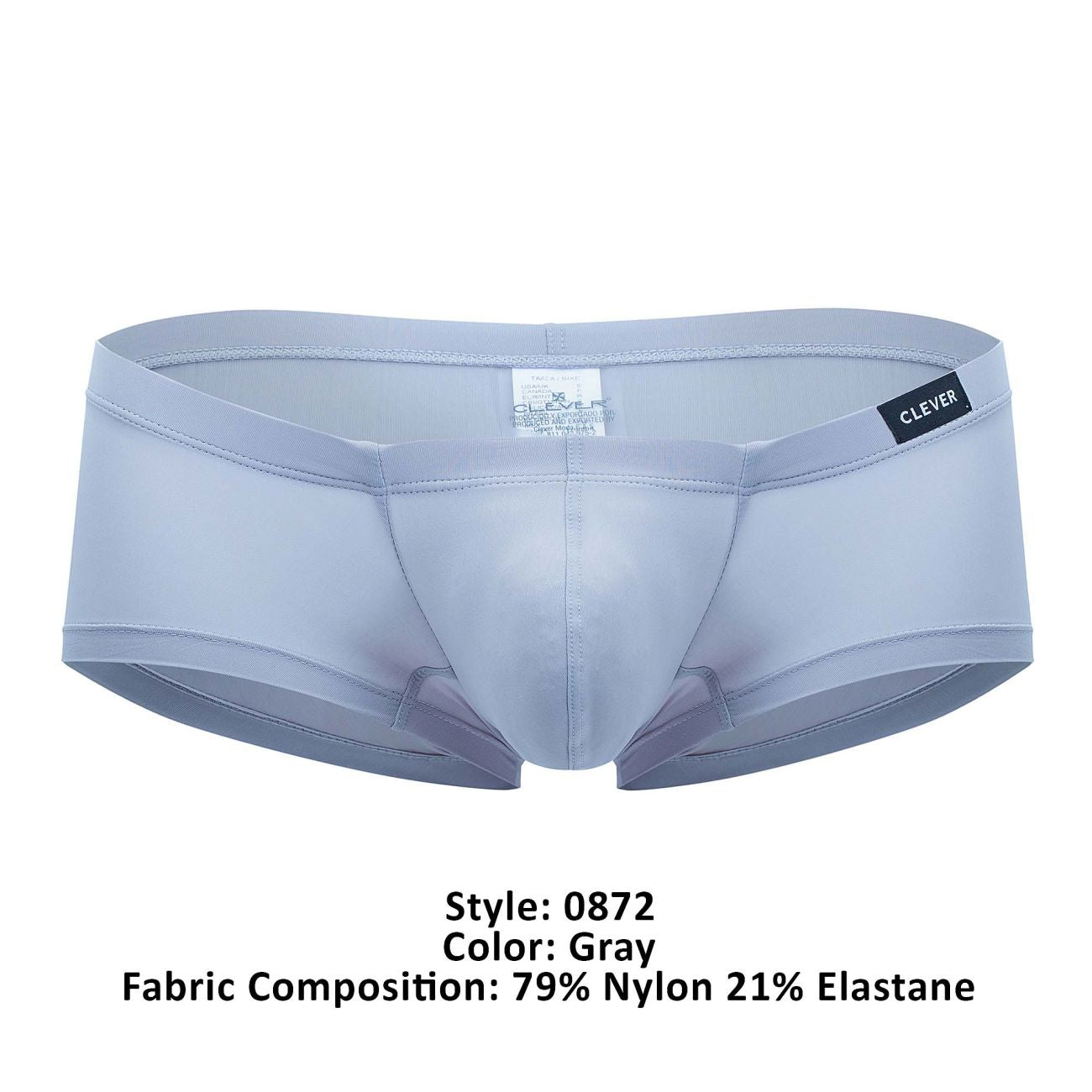 Clever 0872 Latin Trunks Gray