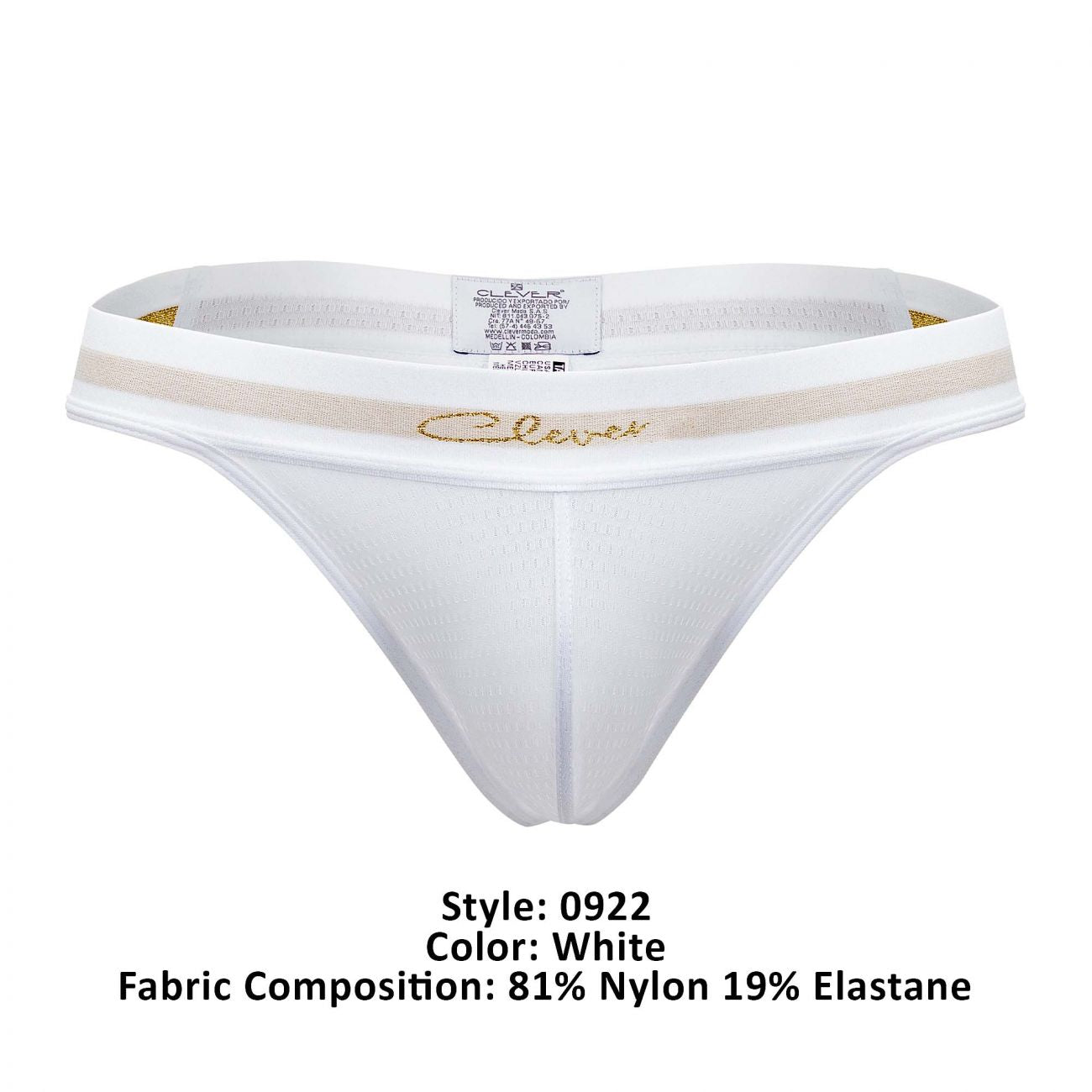 Clever 0922 Lifeblood Thongs White