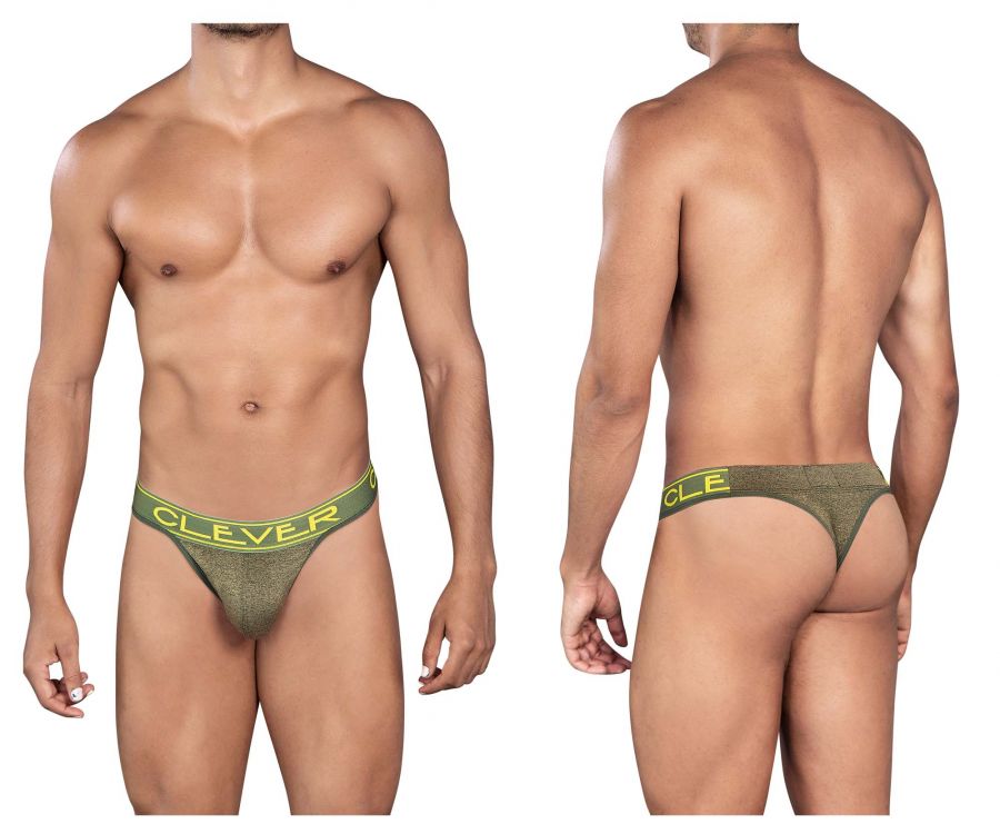 Clever 0923 Fitness Thongs Green