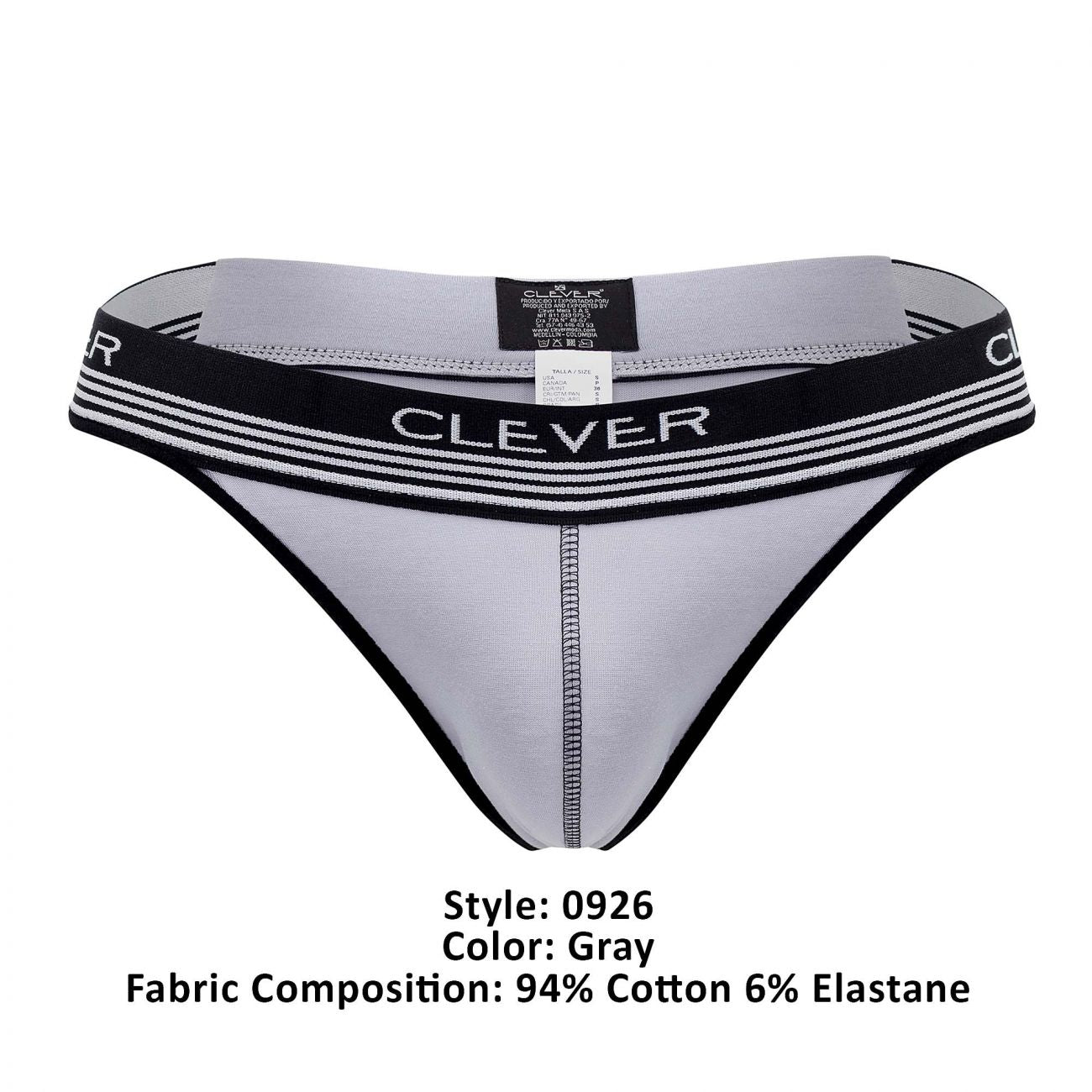 Clever 0926 Comfy Thongs Gray