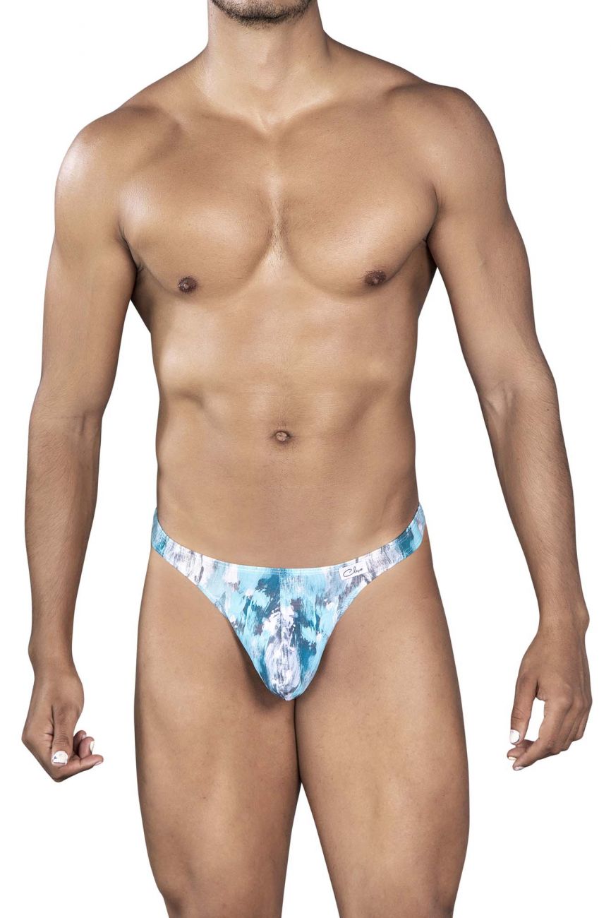 Clever 0932 Art Thongs Grey Print