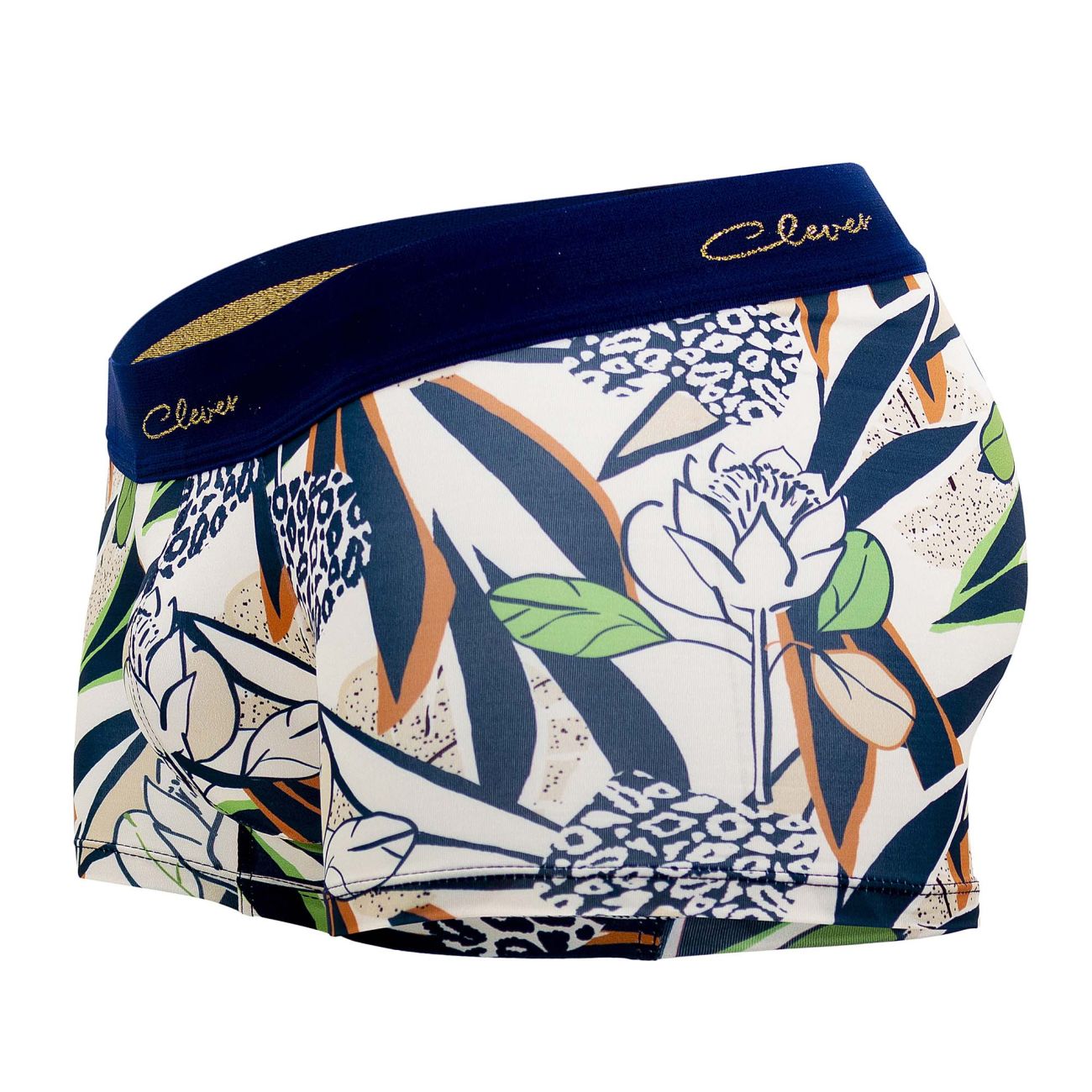 Clever 0956 Jungle Boxer Briefs Floral Beige Multi