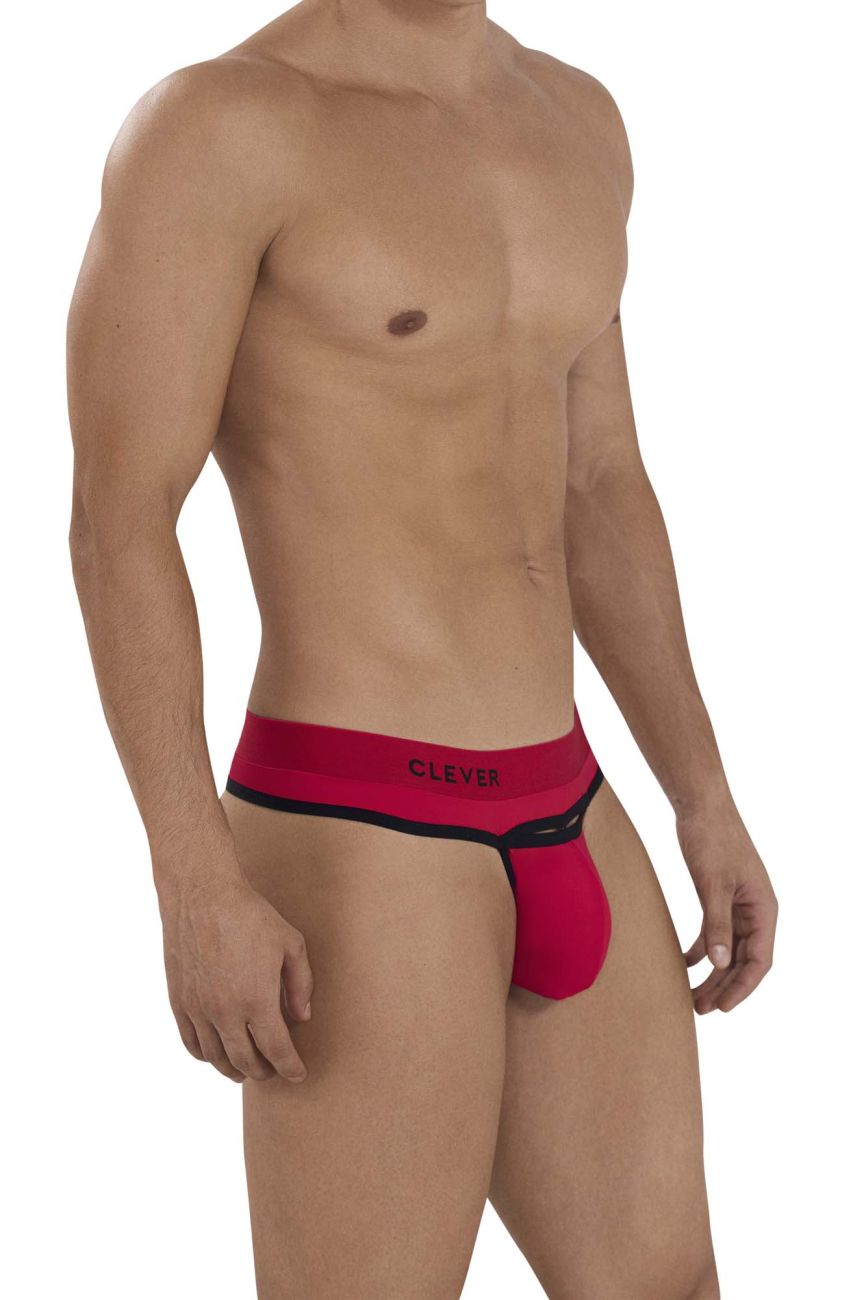 Clever 1147 Celestial Thongs Red