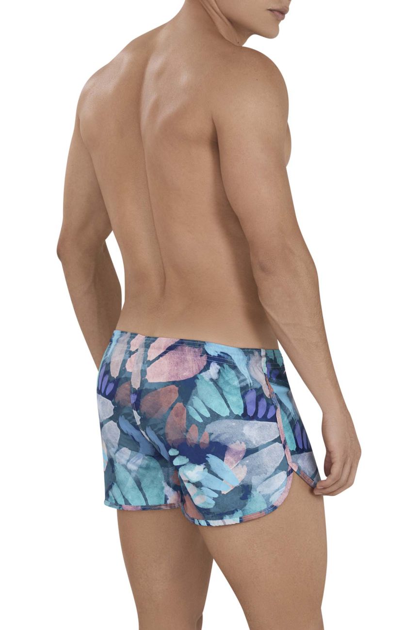Clever 1158 Serene Swim Trunks Green Print