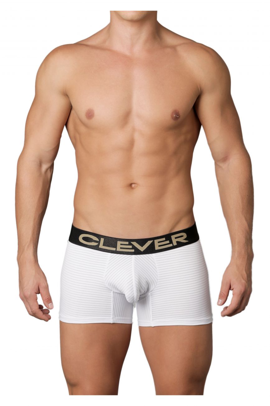 Clever 2199 Limited Edition Boxer Briefs Trunks White