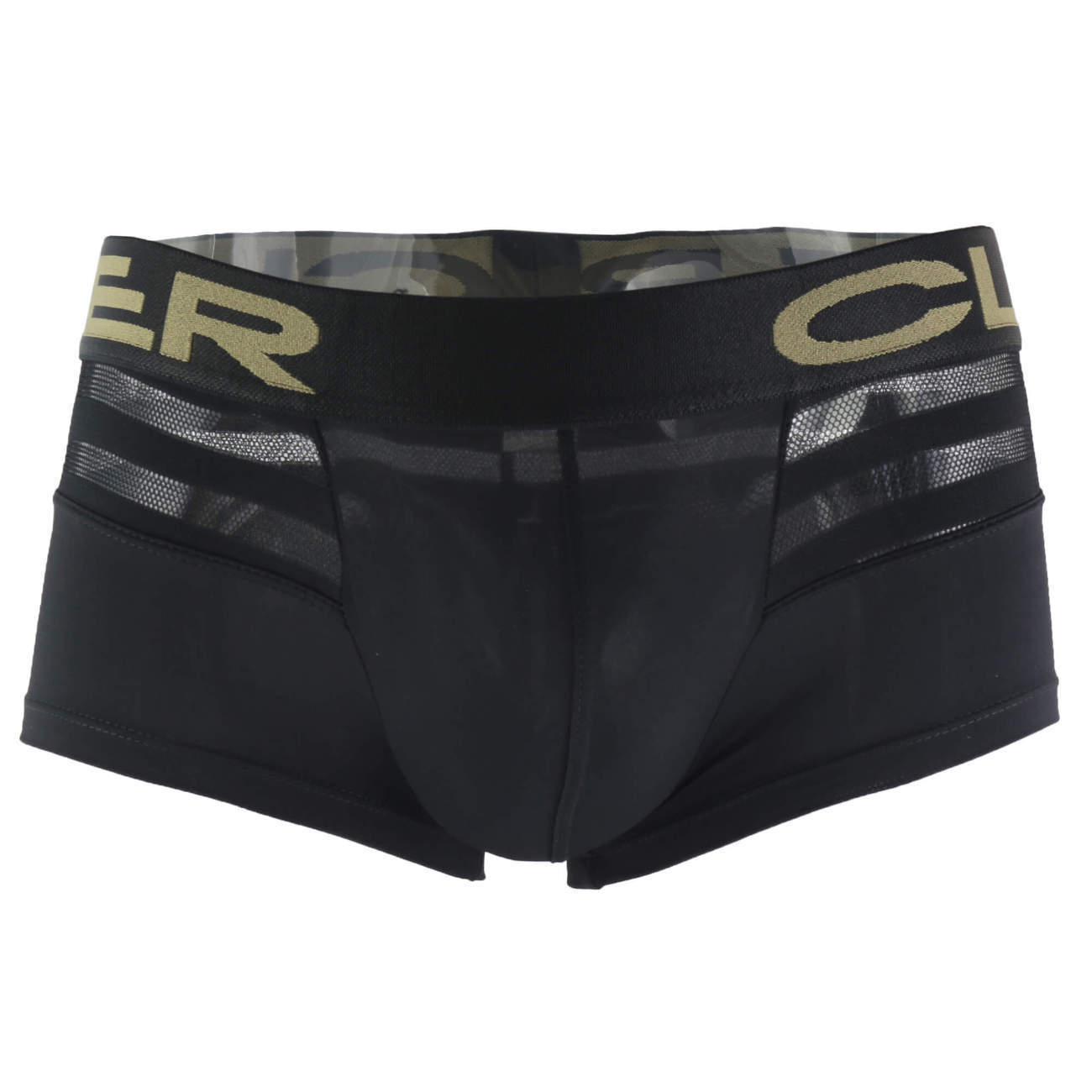 Clever 2210 Ammolite Latin Boxer Brief Black