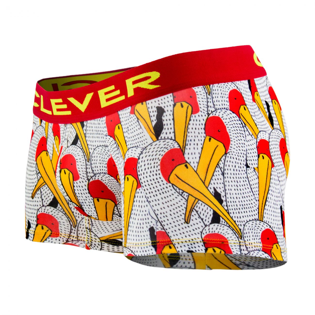 Clever 2340 Matches Boxer Briefs White Multi