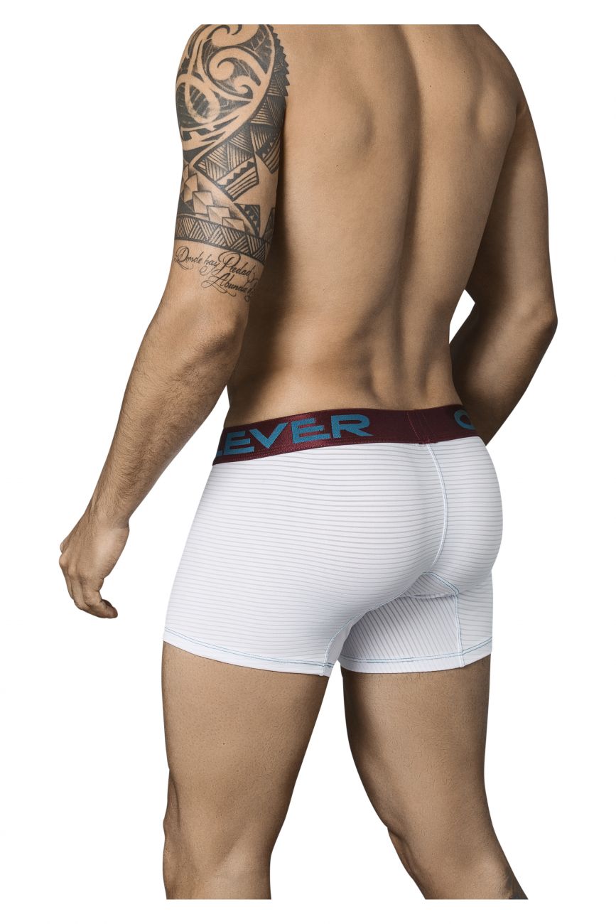 Clever 2355 Figaro Boxer Briefs White