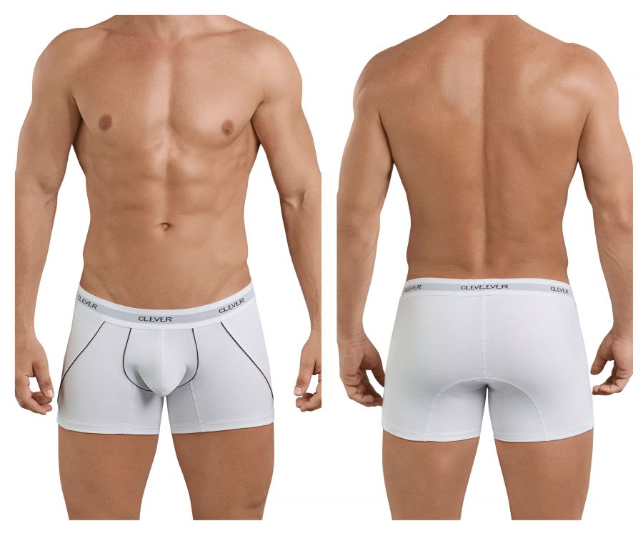 Clever 2399 Stunning Boxer Briefs White