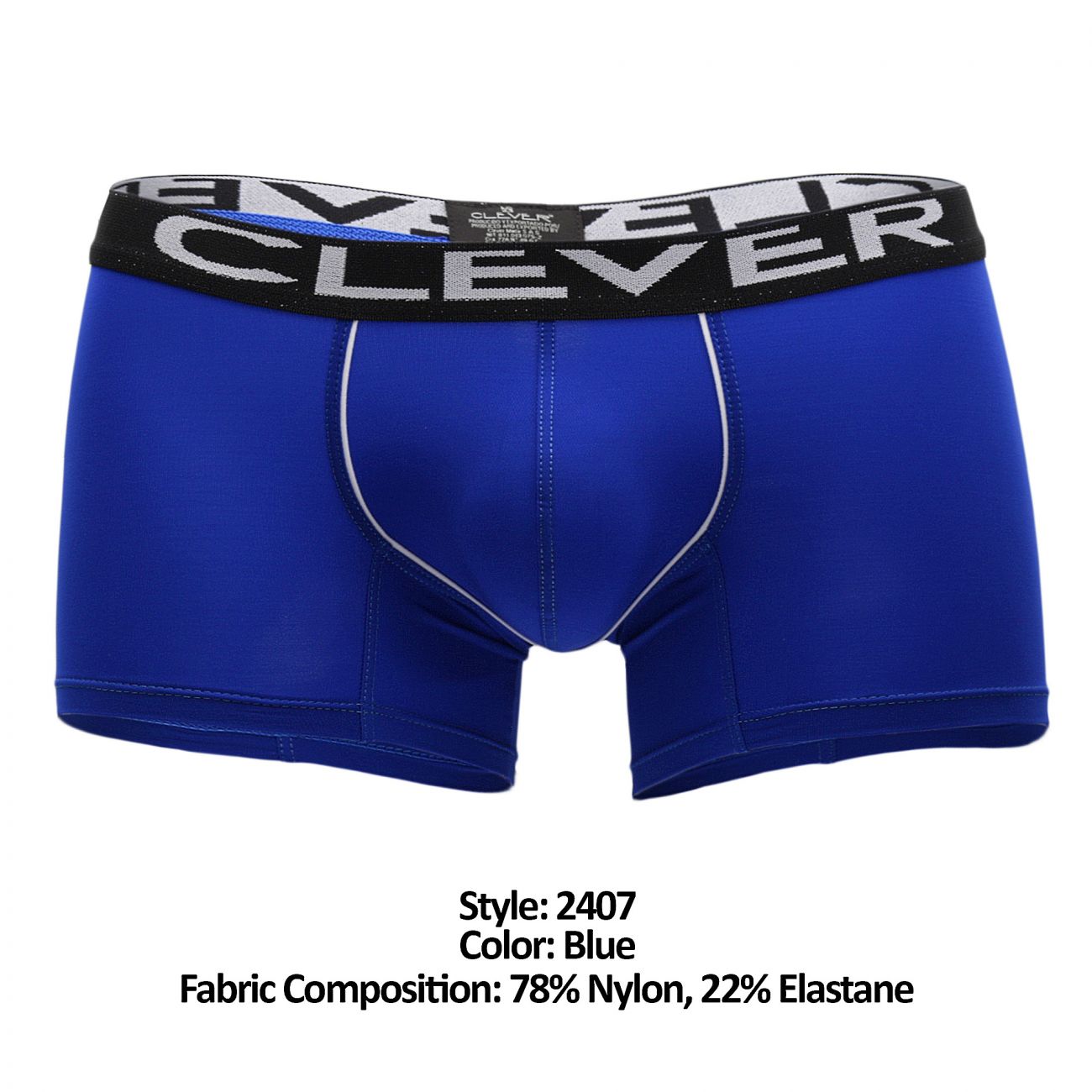 Clever 2407 Filipo Boxer Briefs Blue