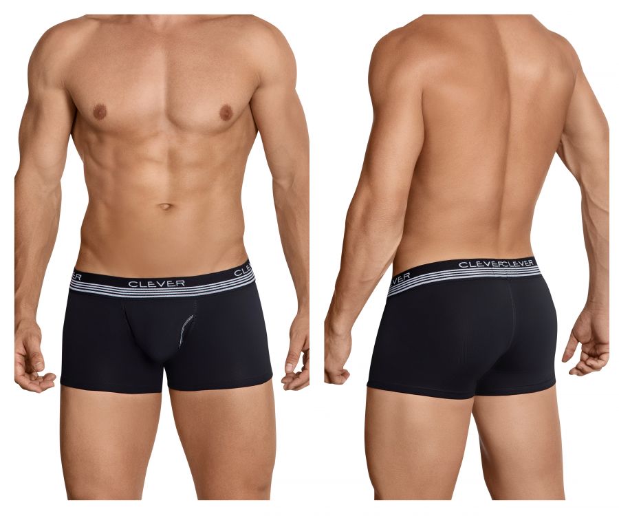 Clever 2410 Julio Latin Boxer Briefs Black