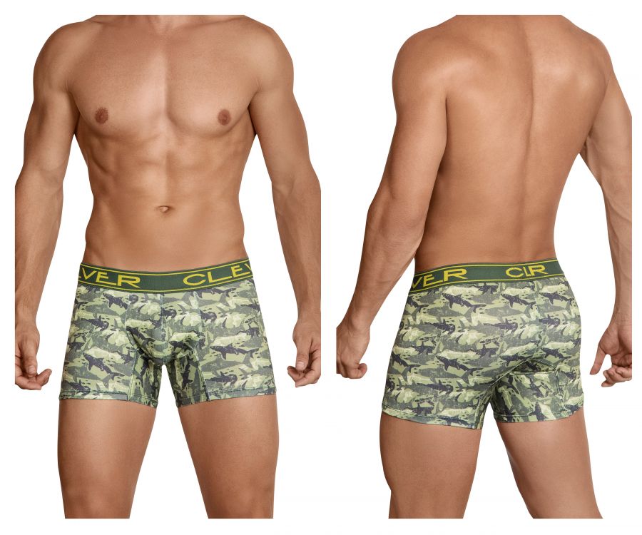 Clever 2424 Oton Boxer Briefs Green