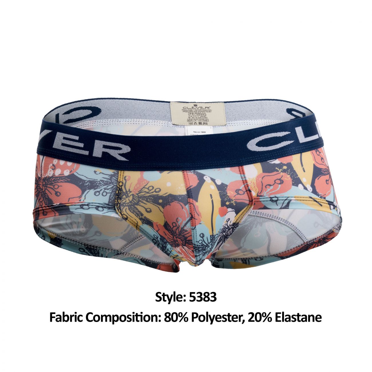 Clever 5383 Cosmos Classic Briefs Blue