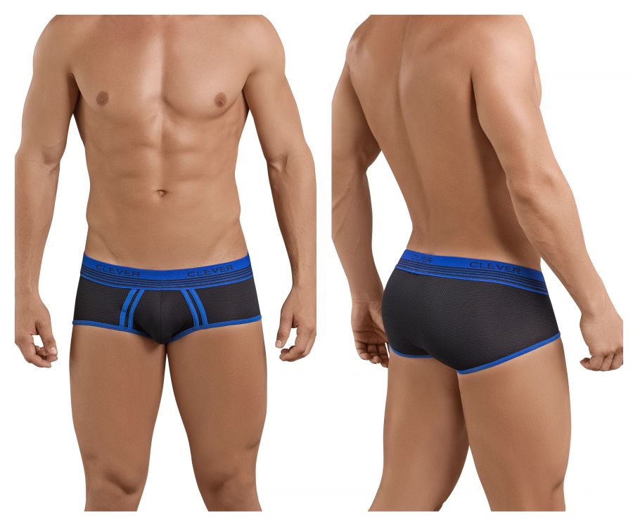 Clever 5398 Lovely Piping Briefs Black