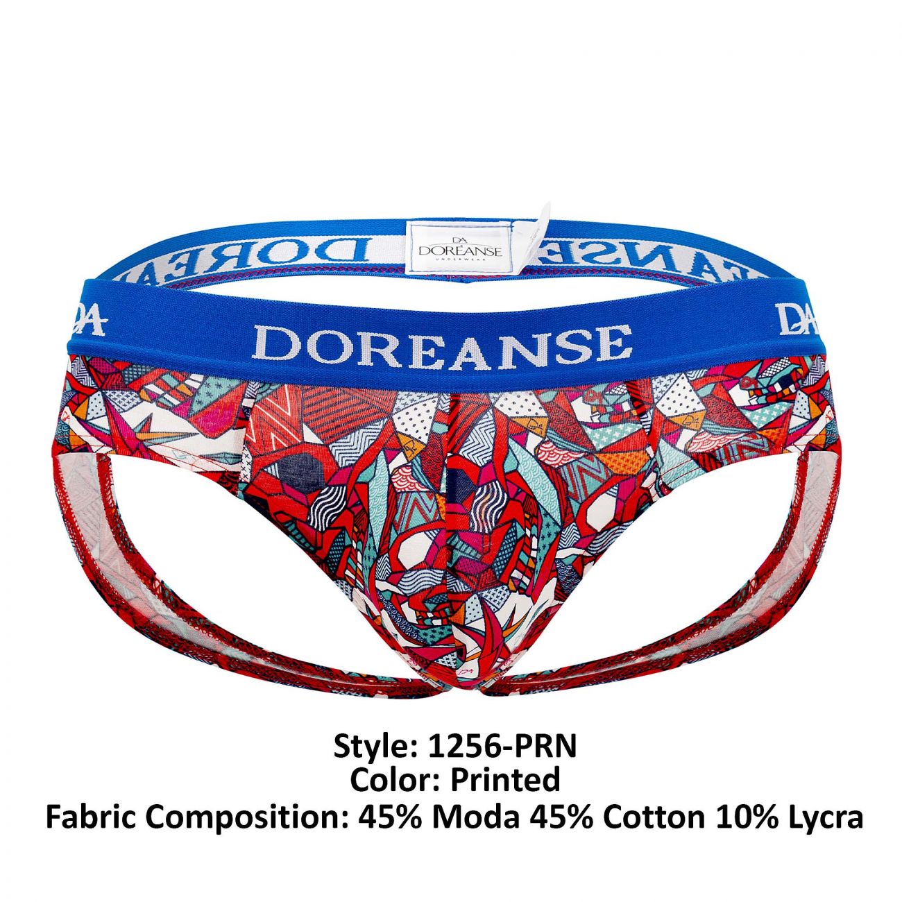 Doreanse 1256-PRN Pop Art Jockstrap Printed