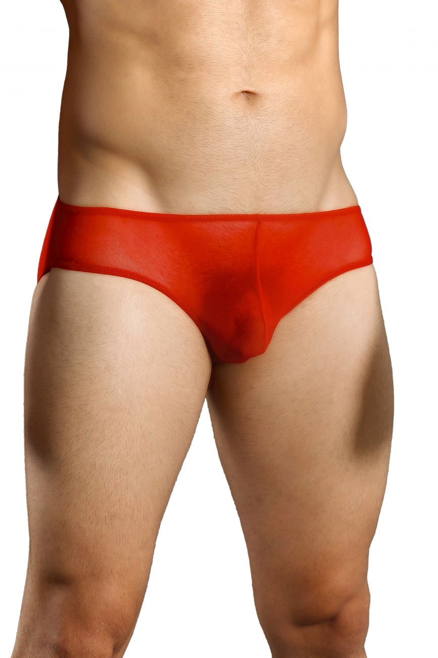 Doreanse 1321- Sexy Sheer Brief Red - Up to Sizes 2X