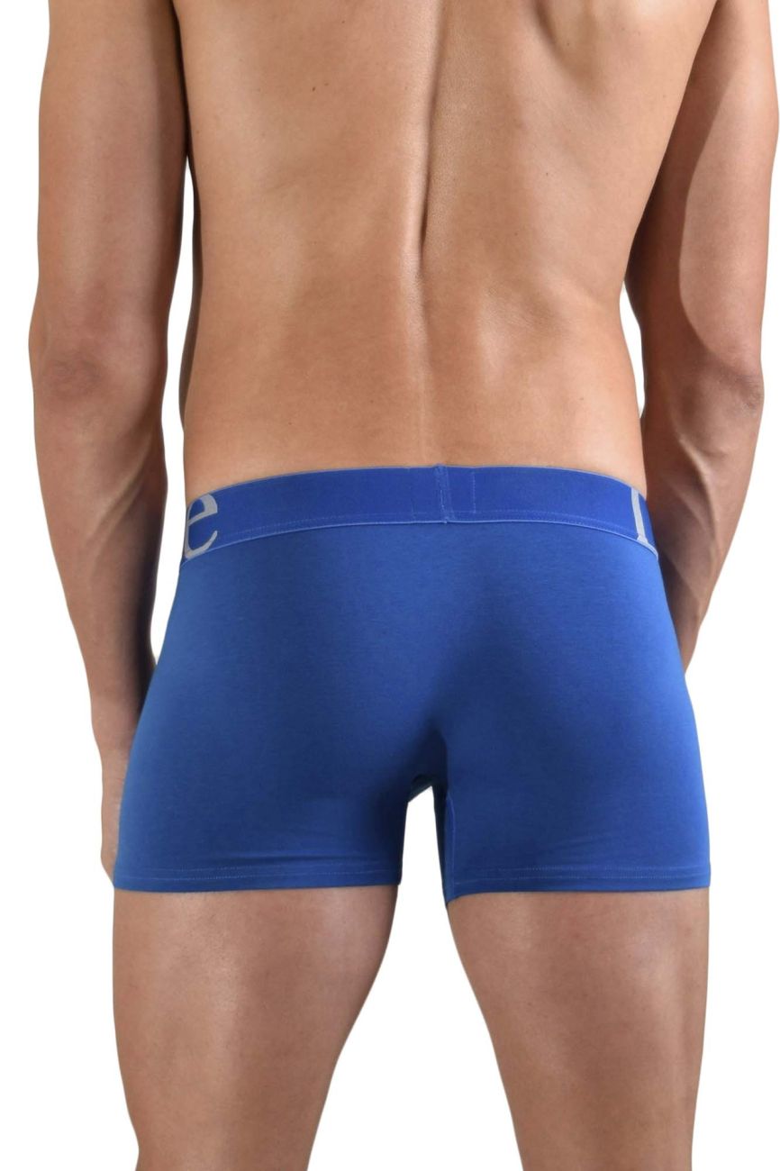 Doreanse 1777-BLU Label Boxer Briefs Blue Plus Sizes
