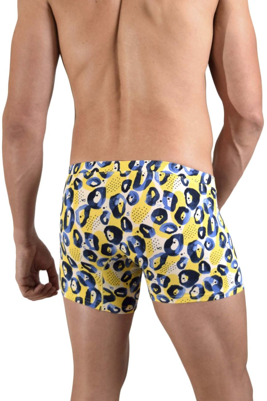 Doreanse 1799-PRN Leopard Art Boxer Briefs Printed Plus Sizes