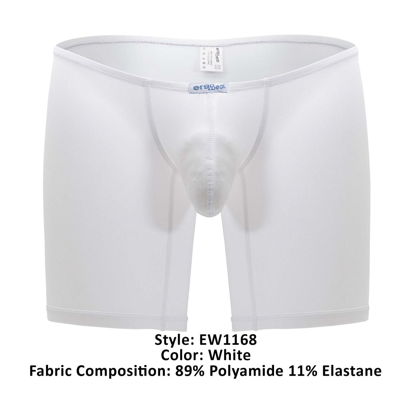 ErgoWear EW1168 X4D Boxer Briefs White