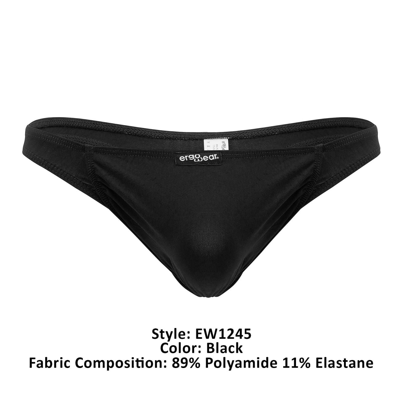 ErgoWear EW1245  FEEL GR8 Thongs Black