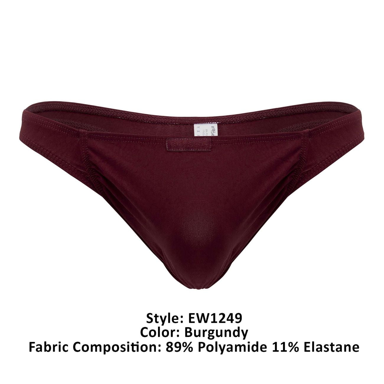 ErgoWear EW1249 FEEL GR8 Thongs Burgundy
